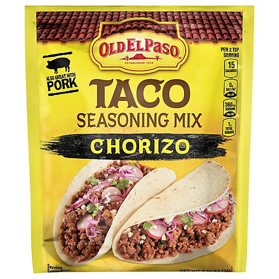 Old El Paso Chorizo Seasoning Mix - .85 Oz