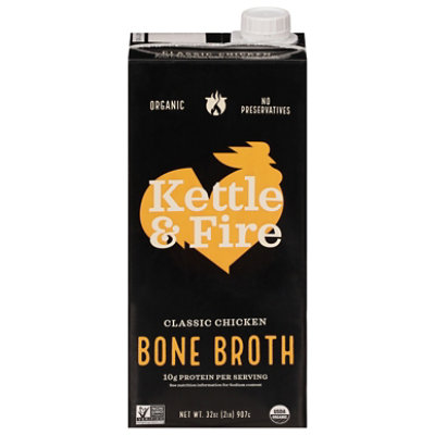 Kettle & Fire Broth Chicken Bone - 32 Oz - Image 1