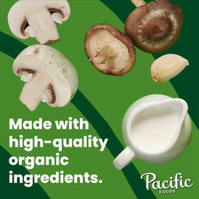 Pacific Foods Organic Cream of Mushroom Soup - 10.5 Oz - Image 2