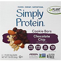 SimplyProtein Cookie Bar Chocolate Chip - 4-1.76 Oz - Image 2