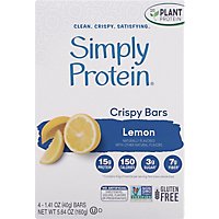 SimplyProtein Crispy Bar Lemon - 4-1.41 Oz - Image 2