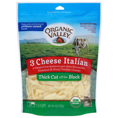 Organic Valley Italian Cheese Shred - 6 Oz - Image 3