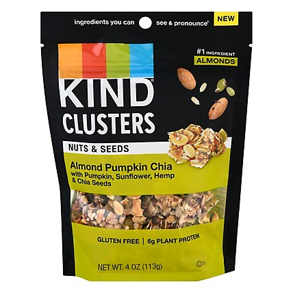 KIND Nut Clusters Almond Pumpkin Chia - 4 Oz - Image 1