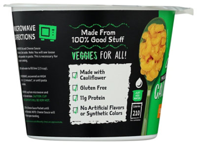 Veggiecraft Pasta Cup Cauliflower Cheddar - 2.05 Oz - Image 6