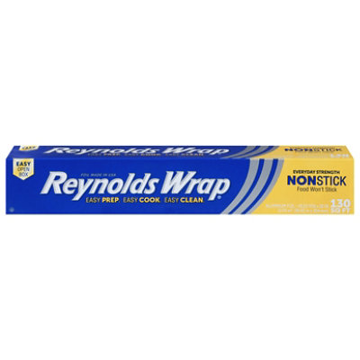 2-Pack) Reynolds Wrap ~ Everyday Strength NON-STICK Aluminum Foil ~ 100 SQ  FT