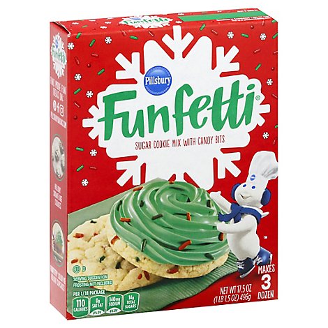 Pillsbury Holiday Ff Cookie Mix - Each