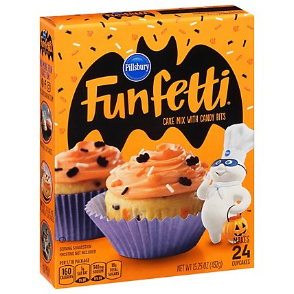 Pb Funfetti Halloween Cake - 15.25 Oz - Image 1