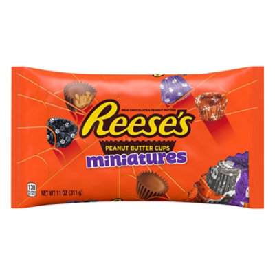 Hshy Spooky Reese Pbc Minis - 11 Oz