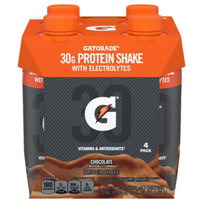 Gatorade Super Protein Chocolate Ready To Drink Shake - 4-11.16 Fl. Oz.