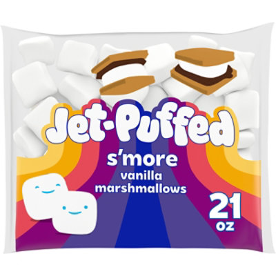 Jet-Puffed Smore Vanilla Marshmallows Bag - 21 Oz