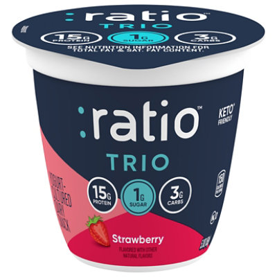 Ratio Keto Friendly Strawberry Dairy Snack - 5.3 Oz - Image 3