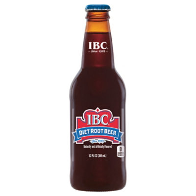 IBC Diet Root Beer - 12-12 Fl. Oz. - Image 3