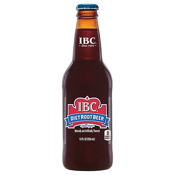 Ibc Diet Root Beer - 4-12 Fl. Oz.