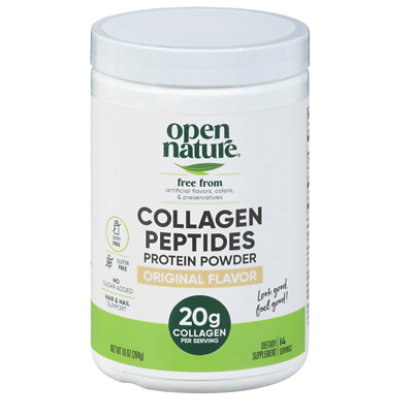 Open Nature Collagen Peptide Powder - 10 Oz - Image 1
