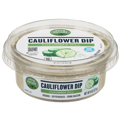 Open Nature Dip Cauliflower Cucumber Dill - 8 Oz - Image 2