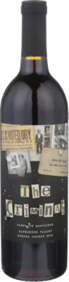 The Criminal Cabernet Sauvignon California Red Wine - 750 Ml