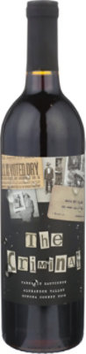 The Criminal Cabernet Alexndr Vly Wine - 750 Ml