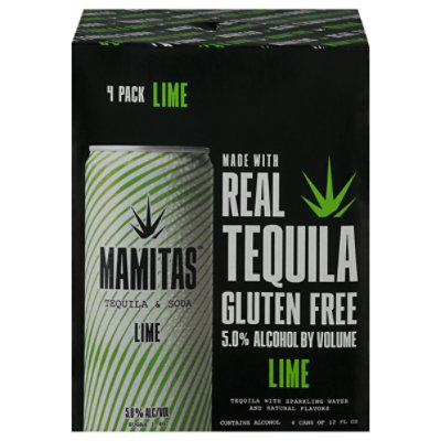 Mamitas Tequila & Soda Lime Can - 4-12 Fl. Oz. - Image 3