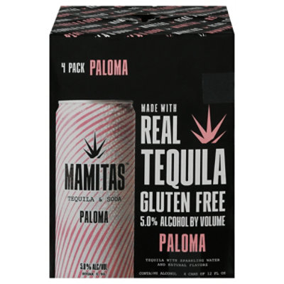 Mamitas Tequila & Soda Paloma Can - 4-12 Fl. Oz. - Image 3