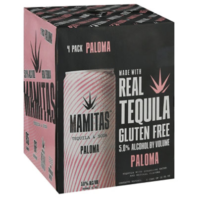 Mamitas Tequila & Soda Paloma Can - 4-12 Fl. Oz. - Image 1