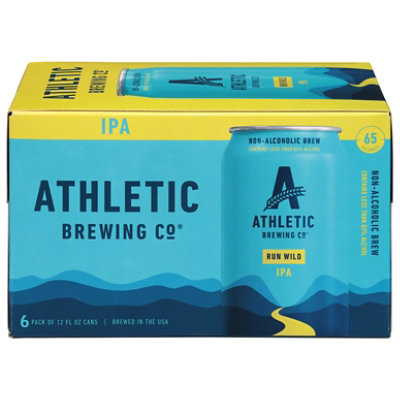 Athletic Non-Alcoholic Run Wild IPA - 6-12 Fl. Oz. - Image 2