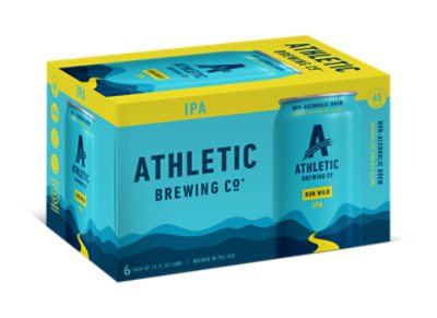 Athletic Non-Alcoholic Run Wild IPA - 6-12 Fl. Oz. - Image 3