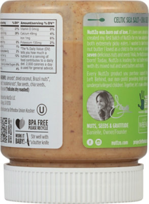 Nuttzo Bttr Nut Seed Natrl Keto - 12 Oz - Image 6