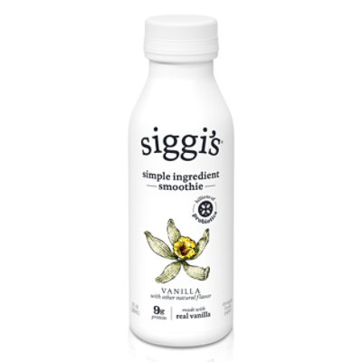 siggi's Vanilla Probiotic Drinkable Whole Milk Yogurt - 8 Oz - shaws