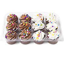 Pavillions Mini Cupcakes Assorted 12 Ct