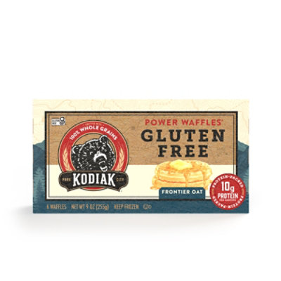 Kodiak Gluten Free Frontier Oat Power Waffles Box - 9 Oz - Image 2