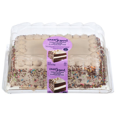 Overjoyed Vanilla Flavored Ice Cream & Chocolate Cake - 66 Oz - Image 2