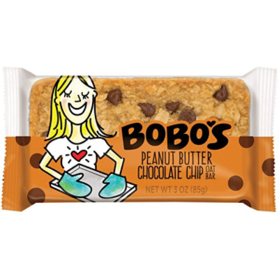 Bobos Oat Bar Peanut Butter Chocolate Chip - 3 Oz - Image 2