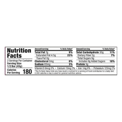 Bobos Oat Bar Peanut Butter Chocolate Chip - 3 Oz - Image 3