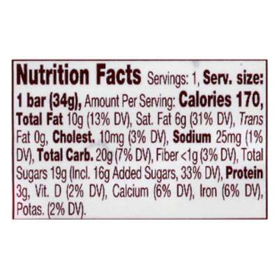 Hshy Mlk Choc Santa Gift Tag - 1.2 Oz - Image 3