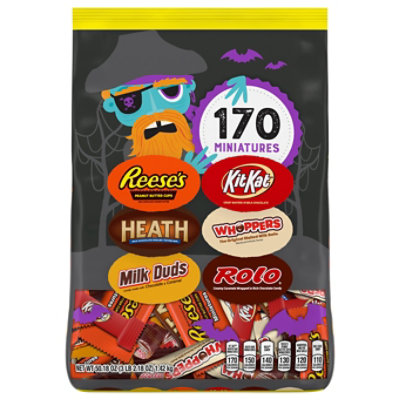 Hersheys Assorted Rolo Reeses Whoopers Kit Kat Miniatures 170 Count - 50.18 Oz - Image 2