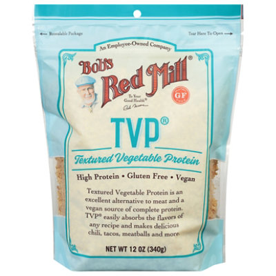 Bobs Red Mill TVP Textured Vegetable Protein - 12 Oz - Image 1