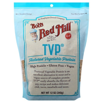 Bobs Red Mill TVP Textured Vegetable Protein - 12 Oz