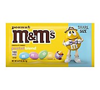M&Ms Chocolate Candy Pastel Peanut Easter -3.27 Oz
