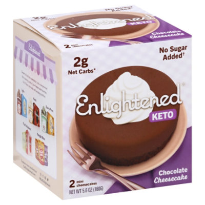 Enlightened Cheesecake Chocolate 5 6 Oz Safeway