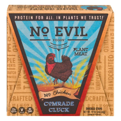 No Evil Foods Comrade Cluck No Chicken - 10 Oz - Image 3