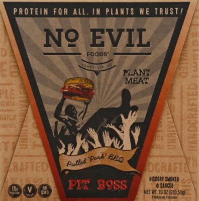 No Evil Foods Pit Boss Pulled Pork Bbq - 10 Oz - Image 2