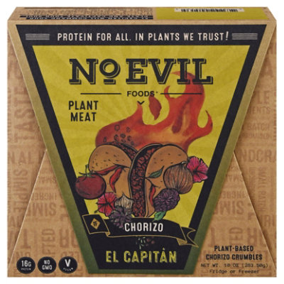 No Evil El Capitan Chorizo Crumble - 10 Oz - Image 3