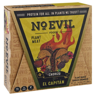 No Evil El Capitan Chorizo Crumble - 10 Oz - Image 1