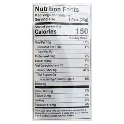 Ellas Flats Crackers Hemp - 6.5 Count - Image 4