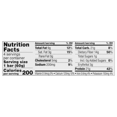 Quest Chocolate Chip Cookie Dough Protein Bar - 4-2.12 Oz - Image 3