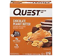 Quest Protein Bar Chocolate Peanut Butter - 4-2.12 Oz