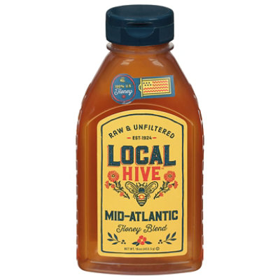 Local Hive Honey Raw & Unfiltered Mid Atlantic - 16 Oz - Image 3