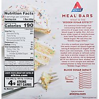 Atkins Birthday Cake Meal Bars - 5-1.7 Oz - Image 4