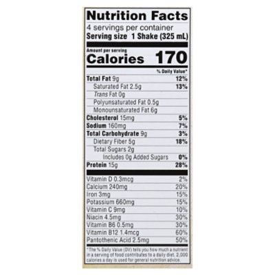 Atkins Ready To Drink Shake Chocolate Banana - 4-11 Fl. Oz. - Image 4