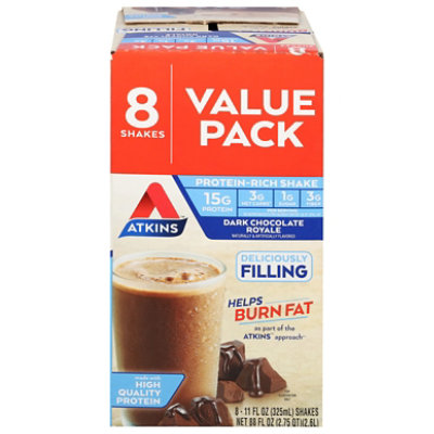 Atkins Chocolate Royale Ready To Drink Shake - 8-11 Fl. Oz. - Image 3